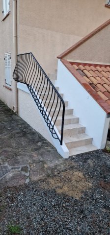 Création d'une étanchéité d'un escalier vers Saint AYGULF