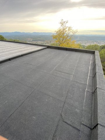 Réfection d'une étanchéité sur toit terrasse vers DRAGUIGNAN