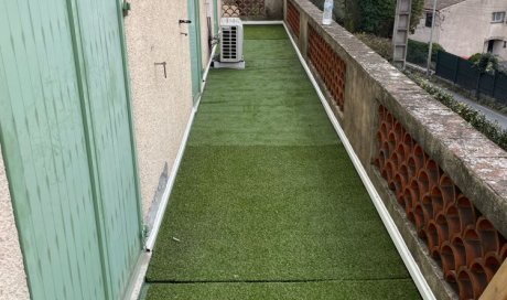 Réfection étanchéité d'un balcon vers GRASSE